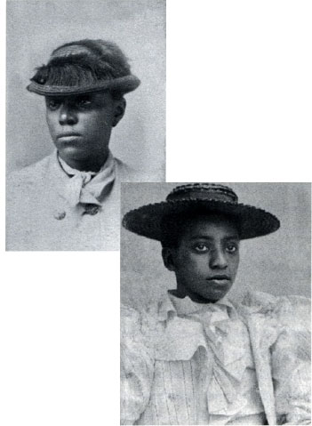 Carrie Harvis and Lizzie Roberts